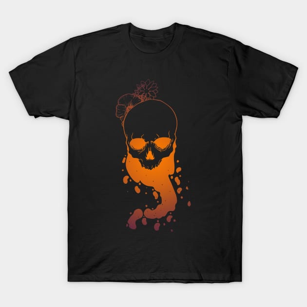 Skull art T-Shirt by ZethTheReaper